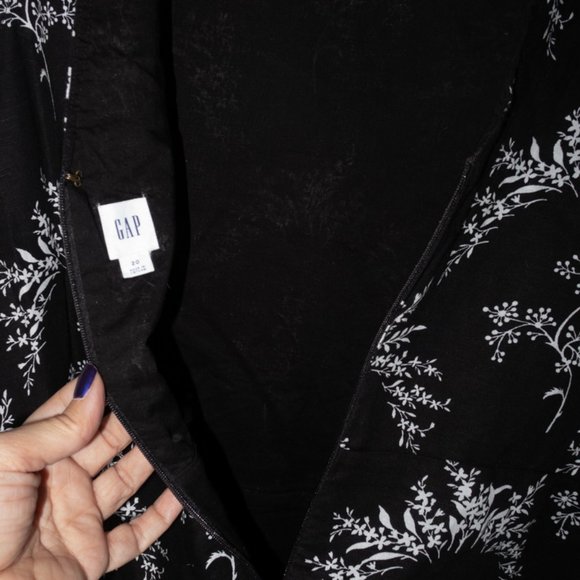 Gap Linen Floral Sheath Dress w/Pockets 20 - Picture 5 of 7